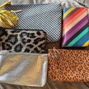 Colorful Striped Women's Wallet and fun bags
